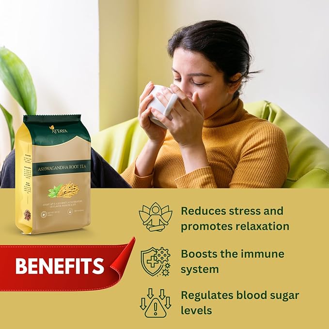 Attaya Moringa Tea Bags 100 Count – Pure Leaf Tea | Caffeine-Free Superfood Herbal Tea | Vegan, Gluten-Free, Sugar-Free | Eco-Conscious, Te de Moringa 100% Natural