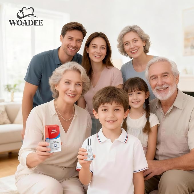 Breath Spray for Fresh Breath, Probiotic Oral Spray for Dry Mouth Relief and Everyday Freshness, Mint Mouth Spray with Gentle Moisturizing Formula, Alcohol-Free Travel Size Oral Care, 20ml (1PC)