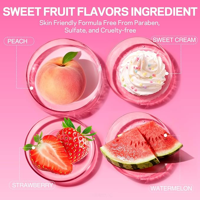 Lip Oil, Tinted Lip Glow Oil – Hydrating & Nourishing, Lip Oils Gift Set, Fruity Plumping Lip Oil Non-Sticky & Glossy Finish, 4 Colors Lip Oils Stain for Girls and Women - Moisturizing Gloss