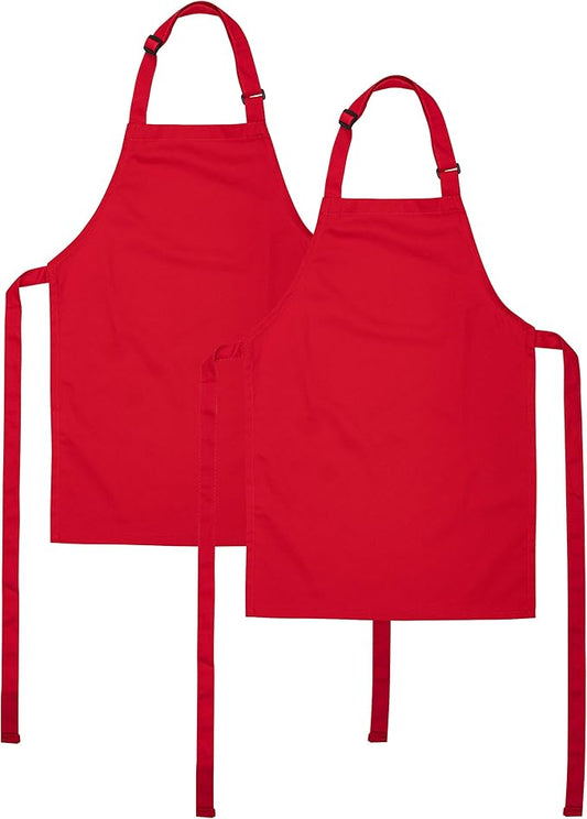 Kids Apron, Medium, 100% Cotton With An Adjustable Strap to fit All Ages