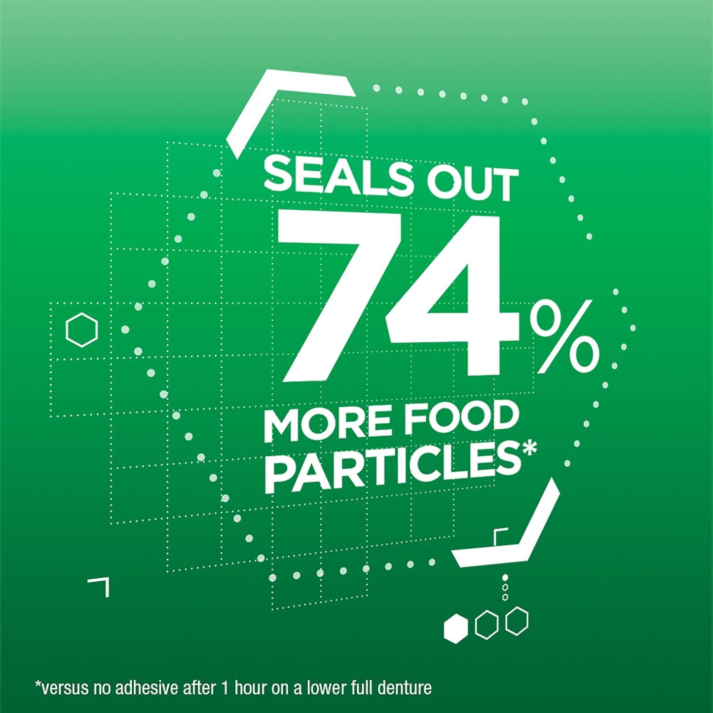 Super Poligrip Zinc Free Denture and Partials Adhesive Cream, 2.4 ounce (Pack of 4)