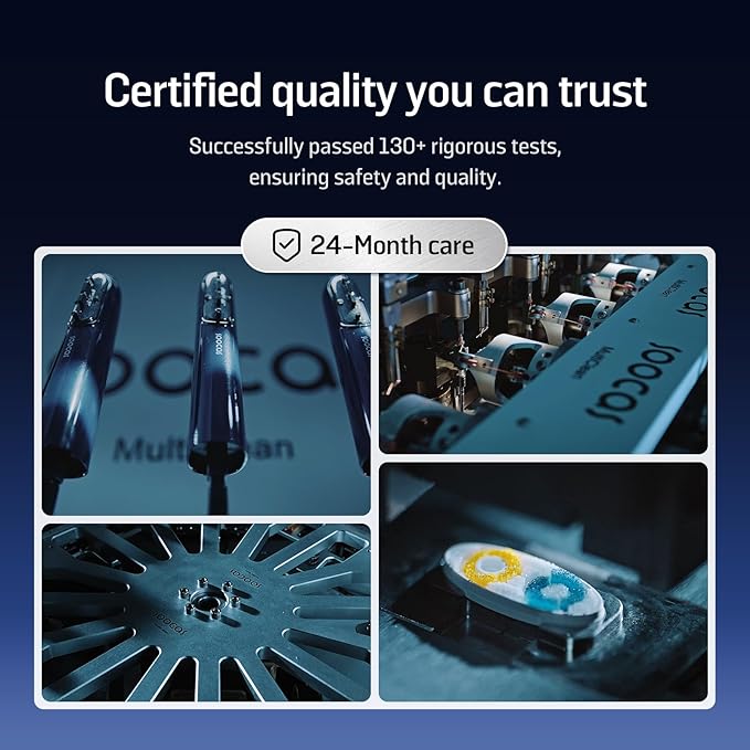 Soocas NEOS II - Electric Toothbrush with Water Flosser, Sonic Electric Toothbrush for Adults, Cordless Water Flosser for Travel, Portable Oral Irrigator, Up to 100% Plaque Removal, Dark Violet