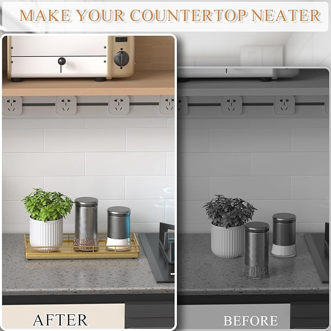 Bathroom Tray for Counter, Oak Wooden 11.2" L Decorative Vanity Tray for Dresser Tops, Kitchen Countertop Organizer, Gold Brushing