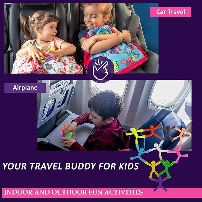 MAGMEN Strong X3 Magnets Enhanced Grip Fidget Toys 10-Pack | ADHD Autism Anxiety Relief | Sensory Desk Toys Kids & Adults | Travel Office Stress Relief | Ages 3+ Child Safety Certified. Opaque Colors