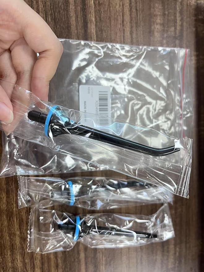 Replacement Tips for Oralfree,Nicwell,Nicefeel,COSLUS,Mospro,Zerhunt,McNaval Water Flosser, Replacement Heads Oral Irrigator Jet Tip Nozzel,Blcak（3 Pack）