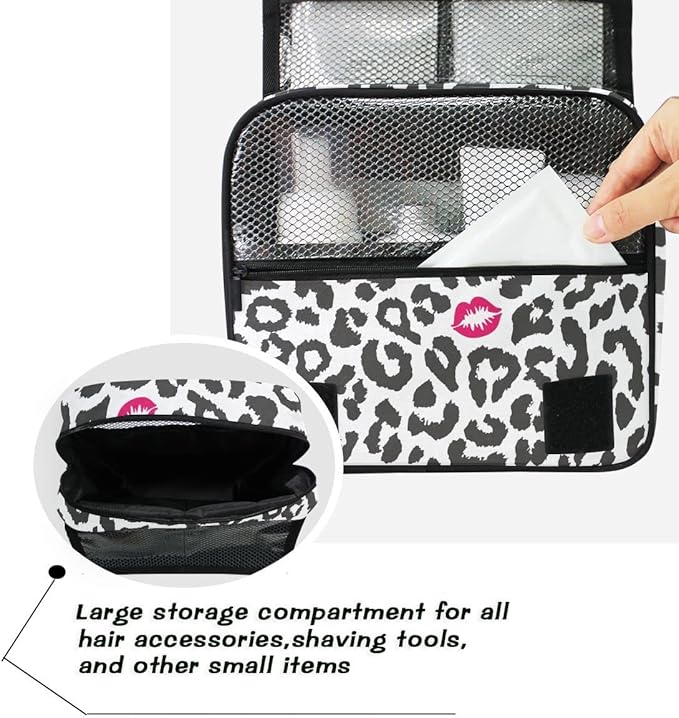 senya Hanging Travel Toiletry Bag Kit Makeup Case Cosmetics Organizer for Men Women