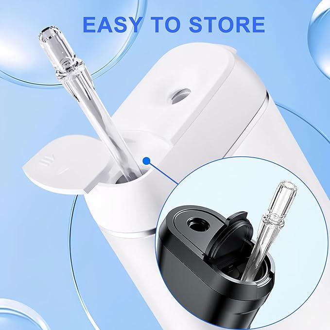 Replacement Tips for COSLUS Mini Water Flosser, Water Flosser Replacement Tips Oral Irrigator Jet Tip Only Compatible COSLUS Mini T40 Water Flosser