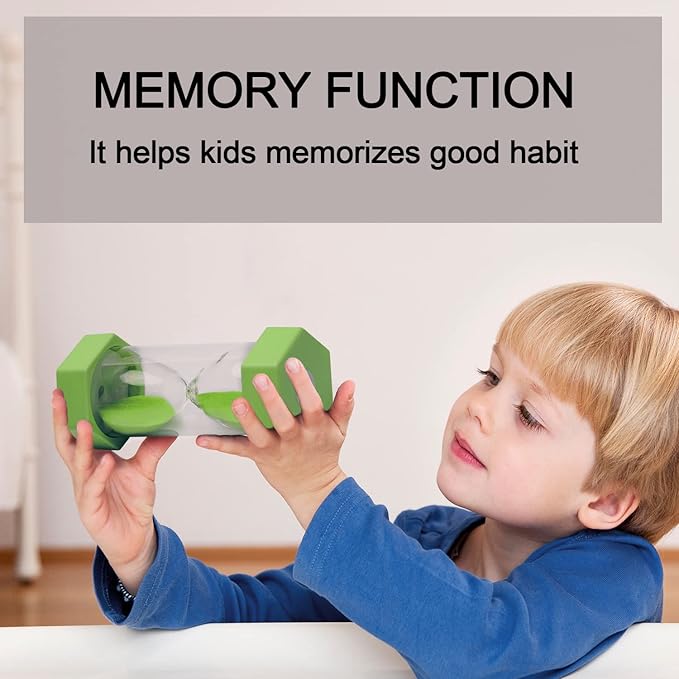 Sand Timer, Hourglass Sand Timer, Kitchen Timer Digital for Cooking, Clock Timer, for Games, Classroom, Kitchen, Toothbrush Timer, Decoration, 30 Minutes, Green