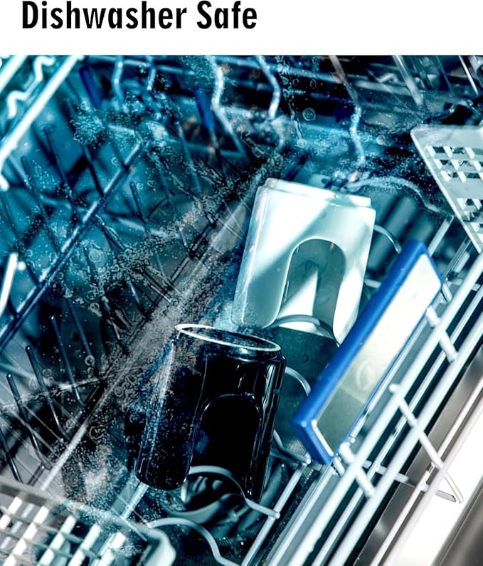 3 oz Original Ceramic Bathroom Cup Dispenser with 5 PLA Paper Cups, Bathroom Essential Accessories for Mouthwash Holder on Bathroom Vanity Countertops (1 Pack, Grey)