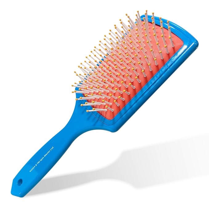 LUV HER Kids Hair Brush & Spa Headband Set for Girls - Features Paw Patrol - Fun Grooming Kit for Detangling, Styling & Skincare - Soft & Stretchy One Size, Ages 3+