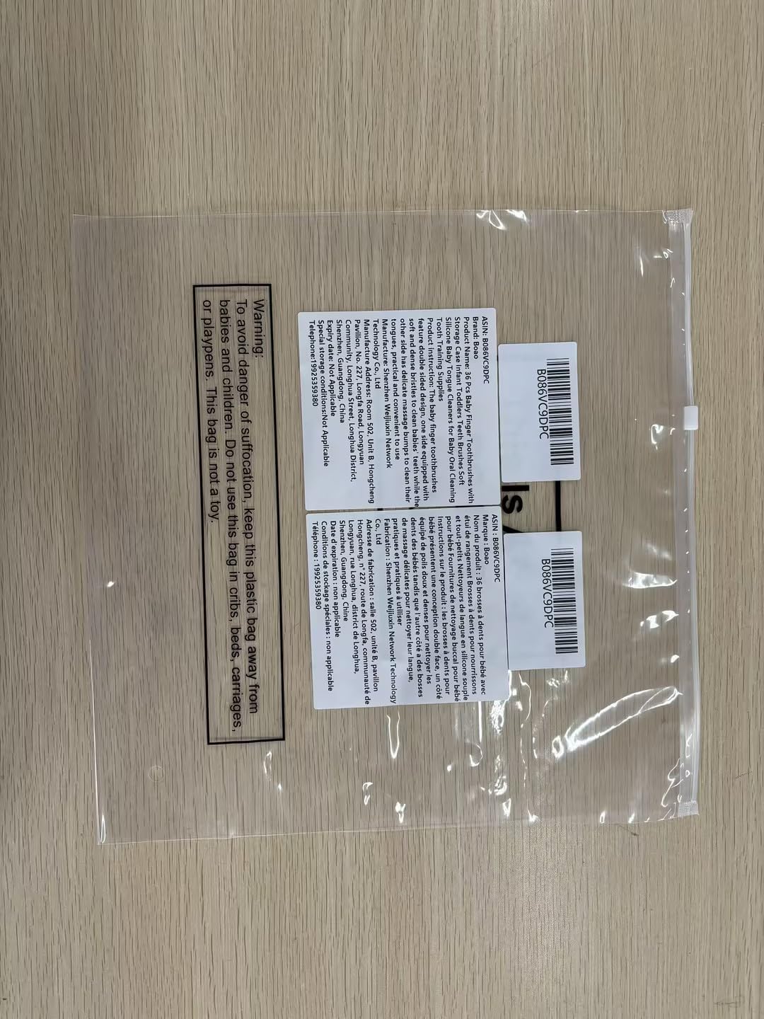 Boao 36 Pcs Baby Finger Toothbrushes with Storage Case Infant Toddlers Teeth Brushes Soft Silicone Baby Tongue Cleaners for Oral Cleaning Tooth Training Supplies