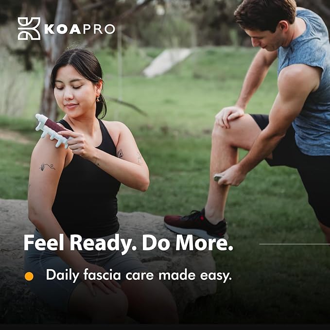 KOA KOAPRO Cellulite & Fascia Massage Tool – Massage Tools for Deep Tissue, Trigger-Point, Self Massage Tools for Back, Neck & Legs; Supports Flexibility, Mobility & Whole-Body Care