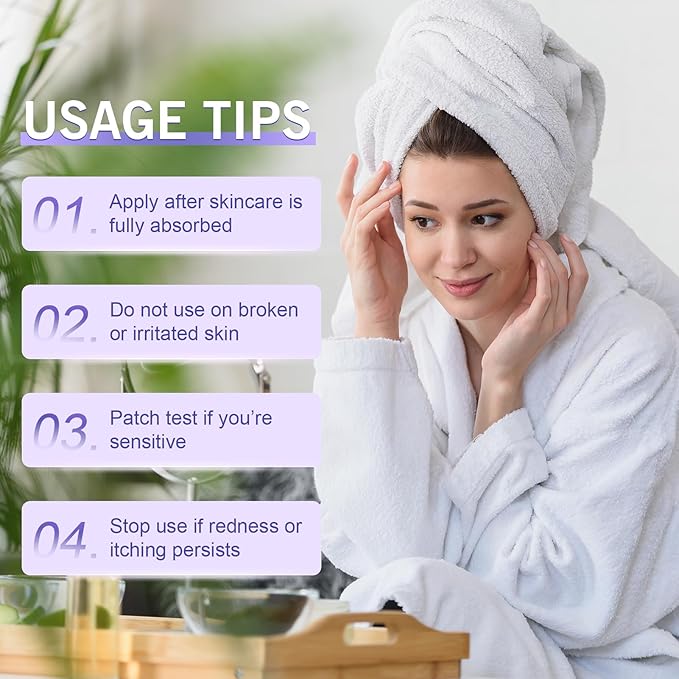 Forehead Wrinkle Patches – Anti Wrinkle Silicone Pads for Fine Line Remover, Reusable Face, Neck & Chest Decollete Patches for Women, Overnight Anti Aging Wrinkles Patches for Sensitive Skin, 6 Pack