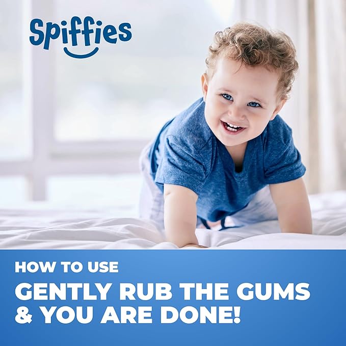 Baby Teeth Wipes - Apple Flavor, Xylitol-Enriched Baby Gum Cleaner & Dental Wipes for Teething Relief and Teeth Cleaning - Safe for Infants & Toddlers, 20 Count (Pack of 3)