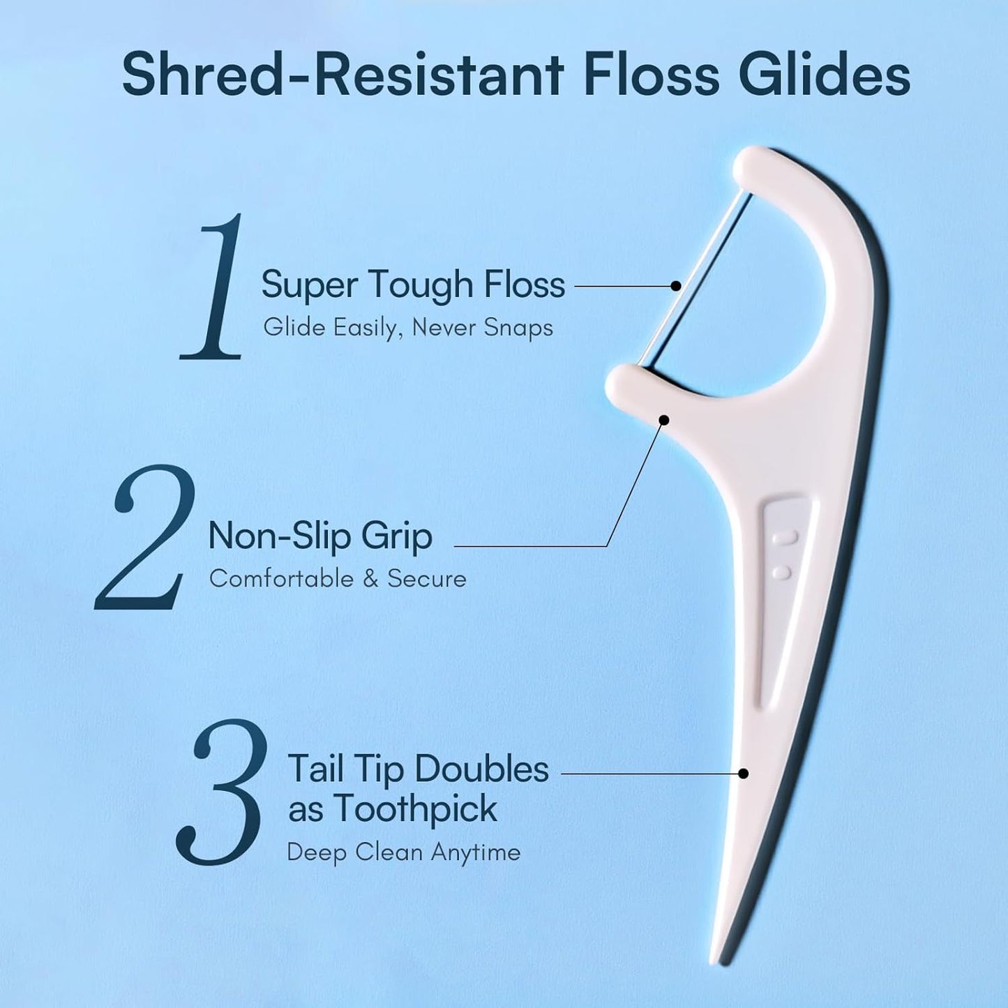 FAMILIFE Floss Picks, 240 Count Unflavored Dental Floss Cleaner, Tooth Picks Flossers with 4 Travel Handy Cases, Helps to Fight Tooth Decay and Keep Your Teeth Clean,Flossing Sticks for Family