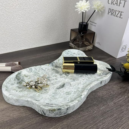Natural Travertine Tray (Green (Marble))