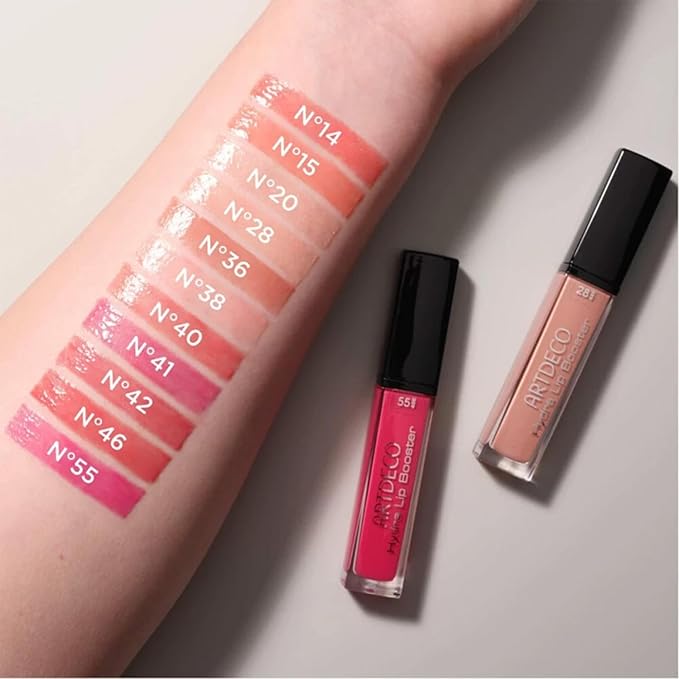 ARTDECO Hydra Lip Booster - Translucent Papaya - Hydrating Lip Gloss with Boosting Effect - Hint of Color & Beautiful Shine - Non-Sticky Finish - Lip Care - Lip Oil - Makeup - Hyaluron - 0.21 Fl Oz