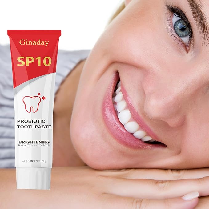 2 Pcs SP10 Probiotic Whitening Toothpaste, Deep Cleaning Stain Removal Fresh Breath.