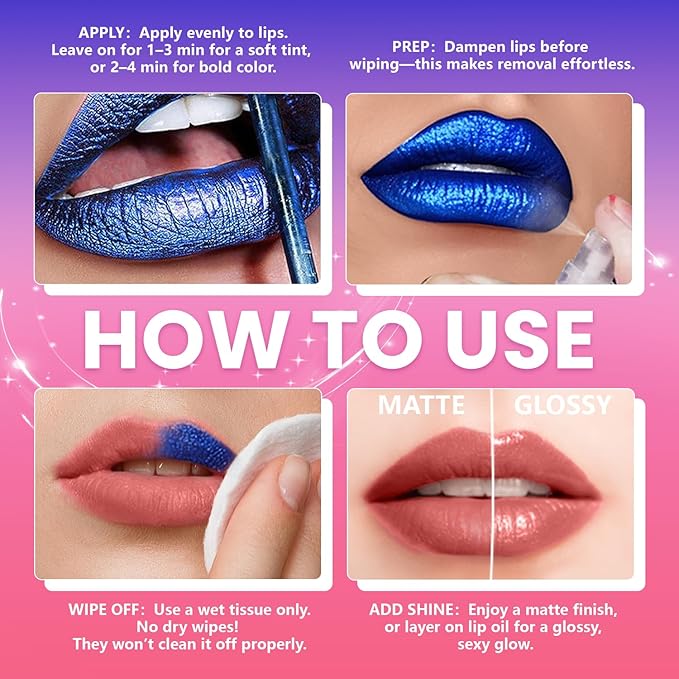 Jolilab Lip Stain Masque,Wipe Off Lip Tint,Waterproof,Transfer proof,Highly Pigmented,Ultra Long Lasting Lip Stain Peel off Makeup With Matte finish for All-day Wear.(#02 WARN PEACH)