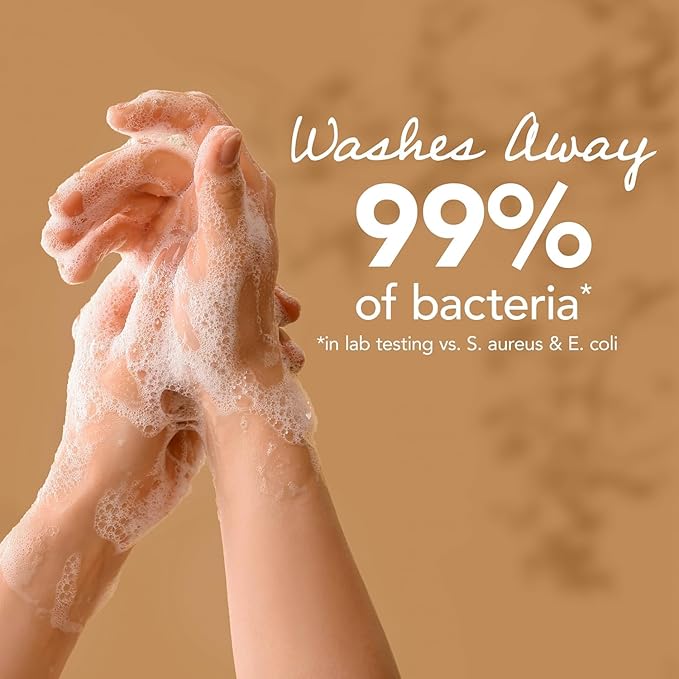 Safeguard Liquid Hand Soap, Micellar Deep Cleansing, Washes Away 99% Bacteria, Made with Natural Moisturizers, Enriched with Skin Conditioners, PH Balanced, Cozy Almond Scent 15.5 oz (Pack of 4)