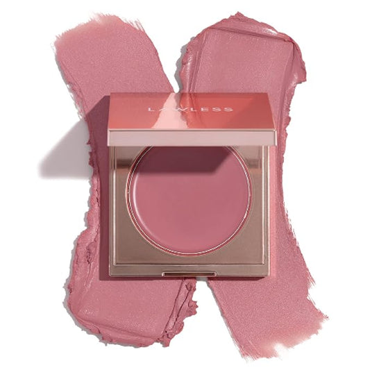 LAWLESS Women's Pinch My Cheeks Soft-Blur Cream Blush, Rosebud, Pink, 0.18 Ounce