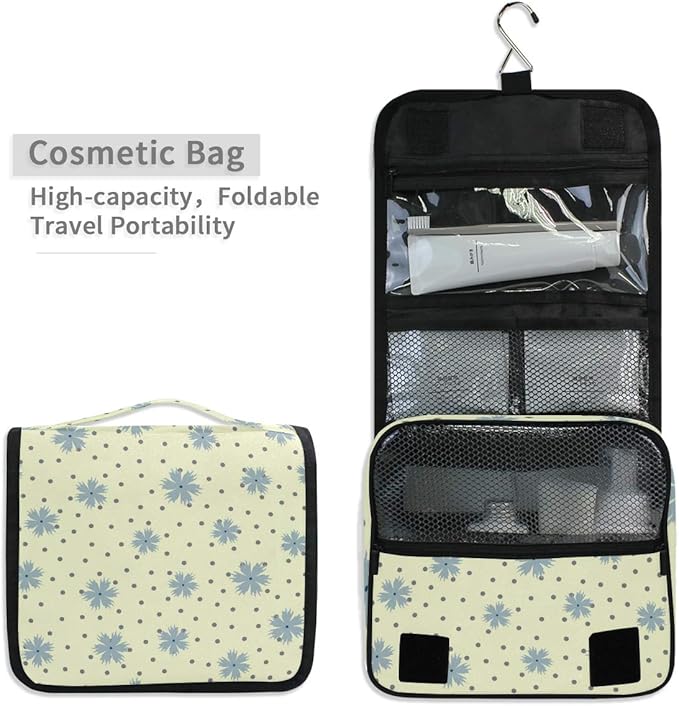 senya Hanging Travel Toiletry Bag Kit Makeup Case Cosmetics Organizer for Men Women