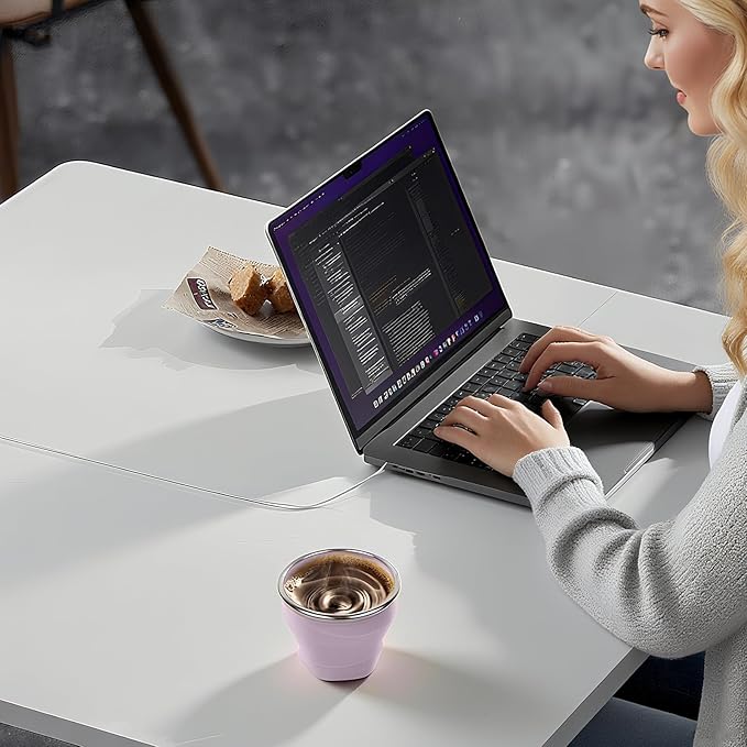 Collapsible Water Cup 6oz/180ml - Collapsible Cup - Silicone Collapsible TravelCup - Silicone Folding Camping Cup with Lids - Foldable Drinking Cup - for Travel, Camping, Hiking, Outdoor Sports