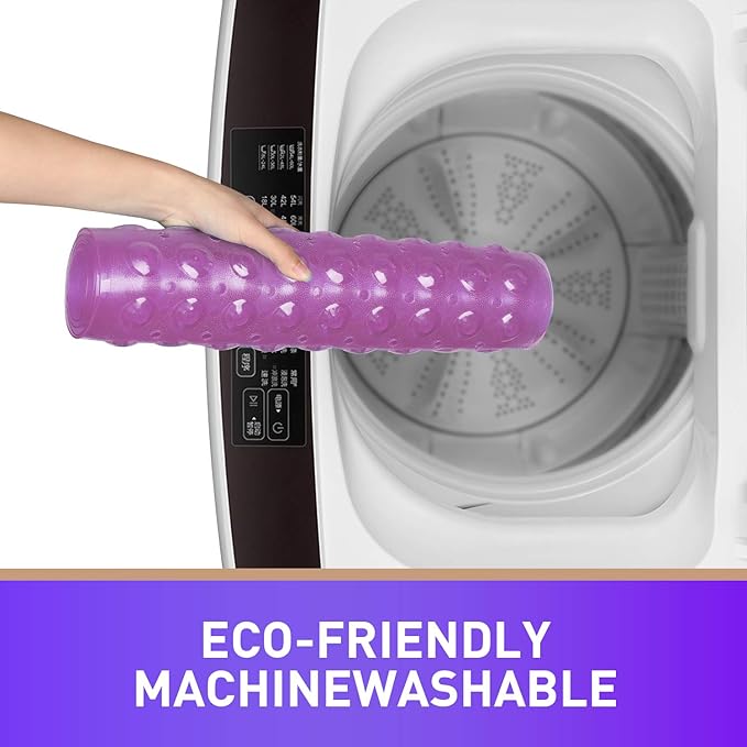 Sheepping Baby Bath Mat Non Slip Extra Long Bathtub Mat for Kids 40 X 16 Inch - Eco Friendly Bath Tub Mat with 200 Big Suction Cups,Machine Washable Shower Mat (Purple)