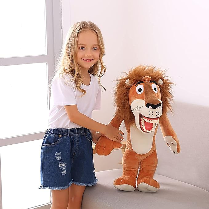 Lion Dental Plush, YOUYA Oral Health Presentation Puppet Lion Dental Educational Plush Large Size Doll with Teeth for Babies Kids Chidren Boys Girls