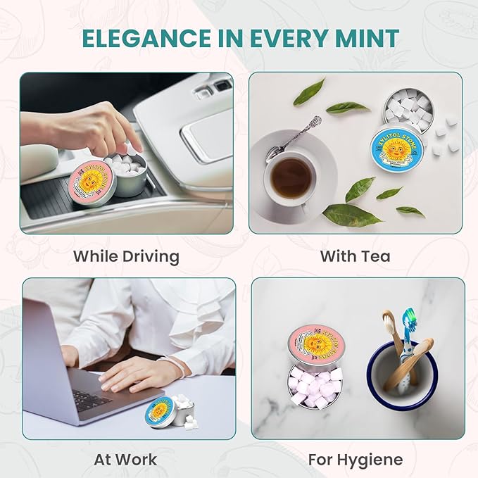 Xylitol Stone Sugar Free Candy - Vegan & Keto Friendly Unique Hard Candy - 100% Natural Flavor Candies - Gluten Free & Non-GMO Breath Freshener Low Calorie Mints - Pack of 2 (Original, Strawberry)