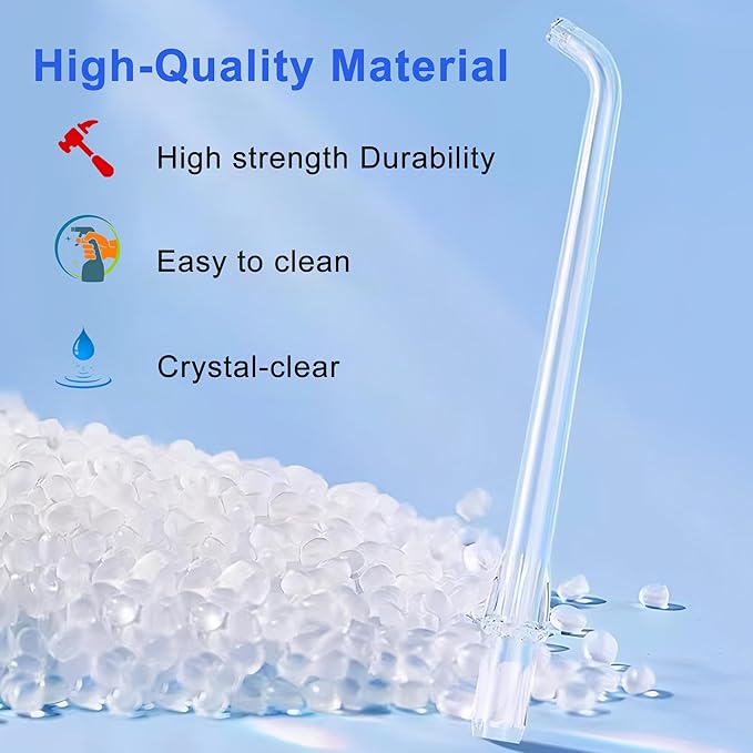 Replacement Tips for COSLUS Mini Water Flosser, Water Flosser Replacement Tips Oral Irrigator Jet Tip Only Compatible COSLUS Mini T40 Water Flosser