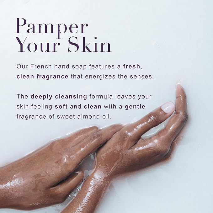 A LA MAISON Rosemary Mint Body Wash 25.36 Fl Oz - Natural Hand Wash Made with Essential Oils - Biodegradable, Plant-Based, Vegan, Cruelty-Free, Alcohol & Paraben Free