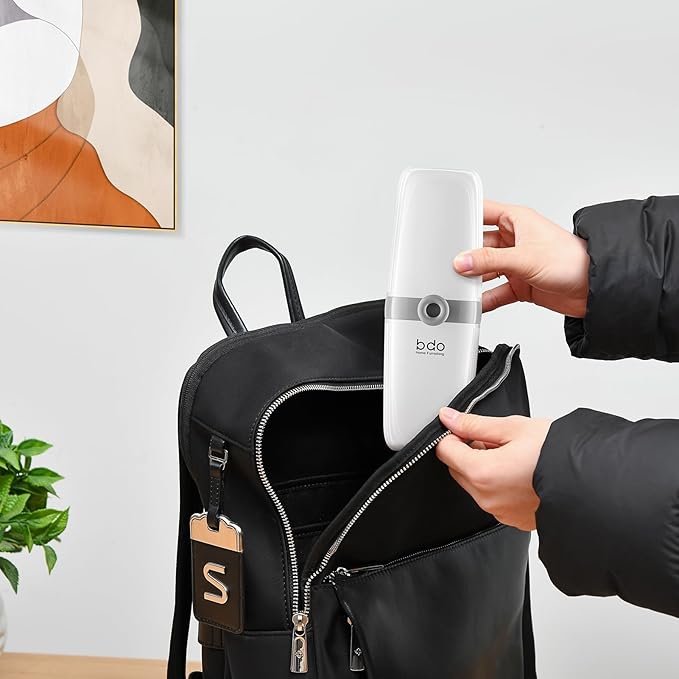 VITVITI Toothbrush Travel Case, Portable Leakproof Travel Soap Container Dish Tray, Portable 7.88 inch Toothpaste Toothbrush Holder with Cover for Trip/Bathroom/Camping, White A