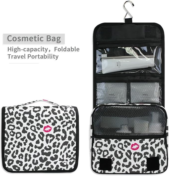 senya Hanging Travel Toiletry Bag Kit Makeup Case Cosmetics Organizer for Men Women
