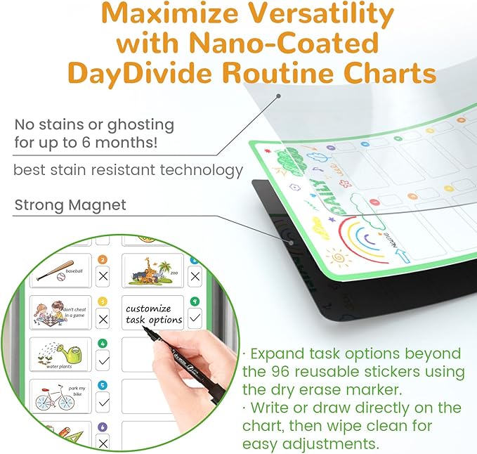 JJPRO Magnetic Bedtime/Morning/Daily Routine Chart for Kids with Reward Jar-Morning Routine Chart,Daily Checklist Reward Chart for Toddlers,Reward Jar for Kids,Cute Visual Schedule Board for Home