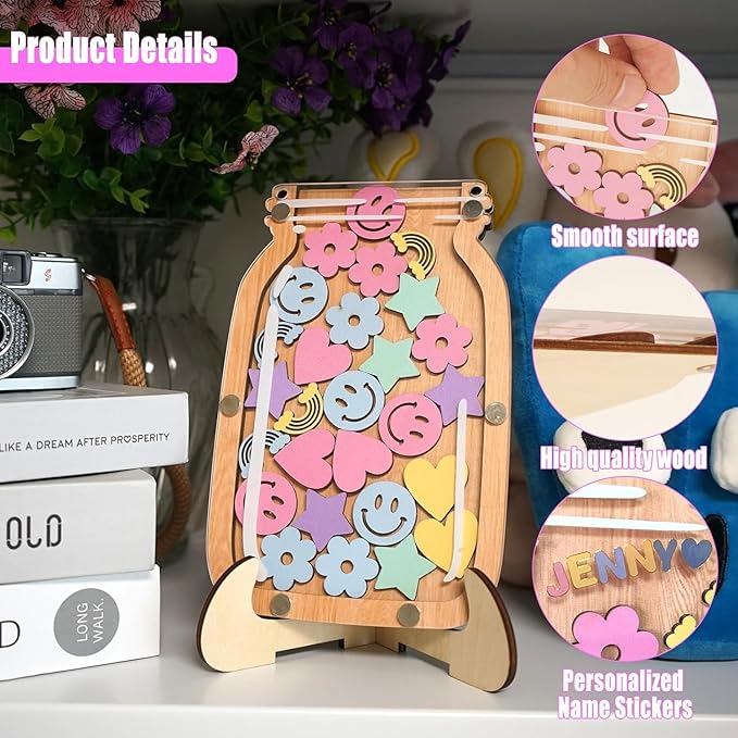 Magnetic Reward Jar,Personalized Reward Jar,Classroom Reward Jar,Kids Reward Jar