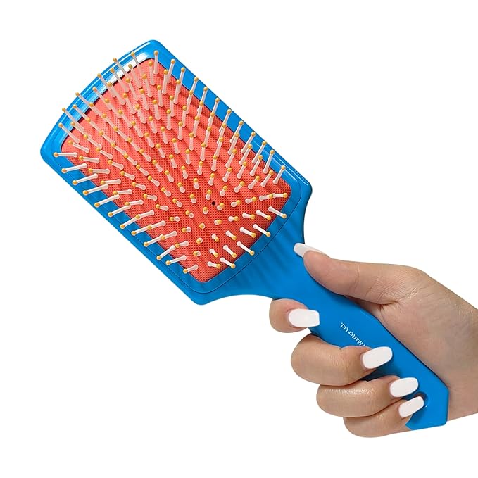 LUV HER Kids Hair Brush & Spa Headband Set for Girls - Features Paw Patrol - Fun Grooming Kit for Detangling, Styling & Skincare - Soft & Stretchy One Size, Ages 3+