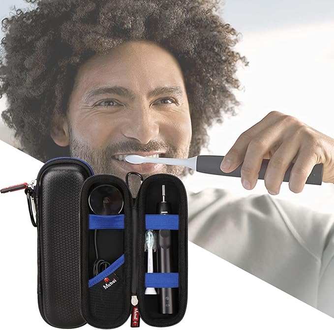 Mchoi Travel Case for Phlips Sonicare 4100 5100 1100 6100 5300 and Most Other Electric Toothbrush, Case Only