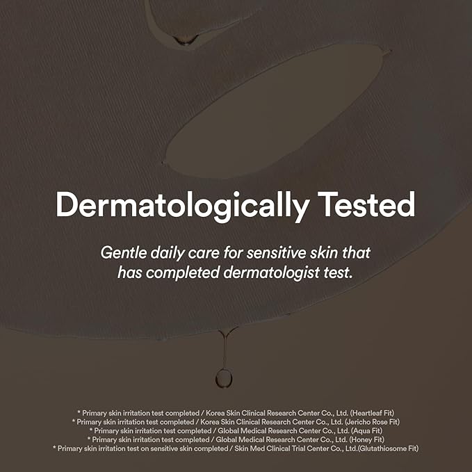 Abib Mild Acidic Ph Sheet Mask Jericho Rose Fit 10 Sheets (Anti-aging) I Korean Face Mask for Sensitive Skin, Soothing & Redness Relief, Daily Skincare Treatment, K-Beauty Sheet Mask