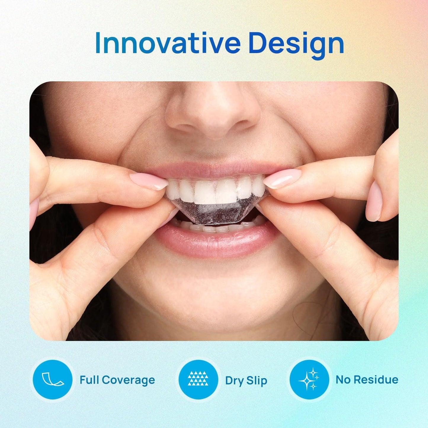 Whitebite Pro Natural Pap Teeth Whitening Strips (14 Treatments / 28 Strips) | Pineapple & Coconut Enzyme Formula | Enamel-Safe, Non-Slip, Gentle for Sensitive Teeth