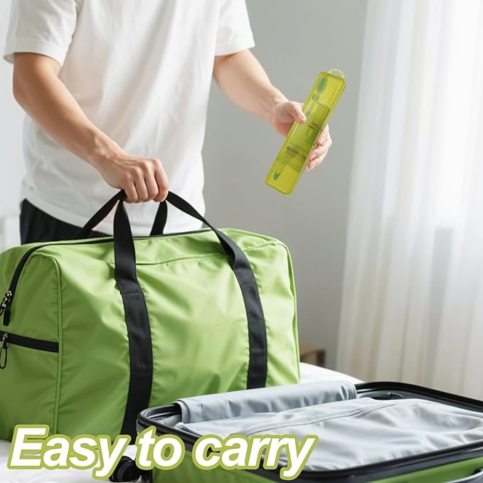 2 Pack Toothbrush Holders Travel Case,Toothbrush Holders for Travel 7.9 x 1.8 x 1.1 In,Portable Plastic Toothbrushes Travels Holder with Secure Seal, Yellow & Green