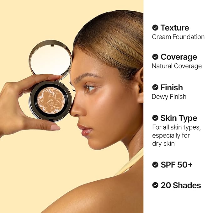 [NEW] AGE20'S Signature Essence Pact | 17N IVORY | Vegan Korean Cushion Foundation | Pack of 1 | Cream Foundation, Dewy & Glow Finish, Natural Coverage, SPF 50+
