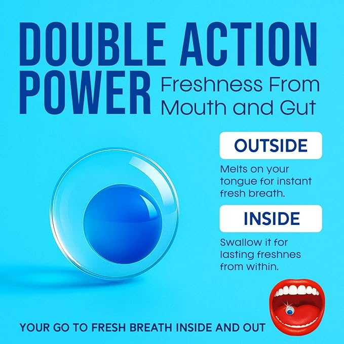 Papermints Coolcaps Sugar-Free Breath Mints 24 x 40-pack. Keto-Friendly Gut Cleanse Breath Freshener Bad Breath Treatment for Dry Mouth & Halitosis. Mouthwash Travel size.