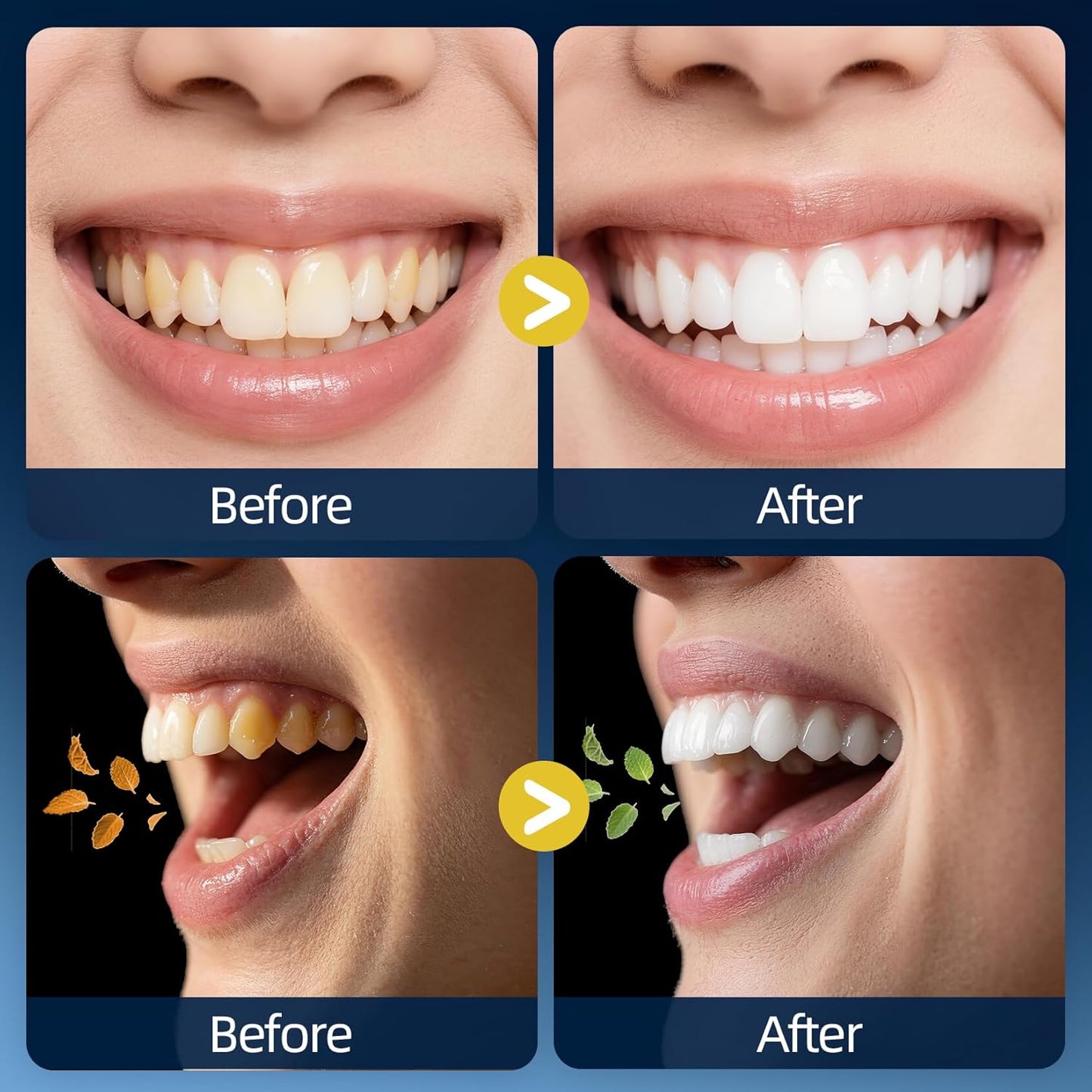 RAZOKO Mouthwash Travel Size-Portable Fresh Mint Packets,Alcohol & Fluoride Free Mouthwash,Disposable Oral Care Strips