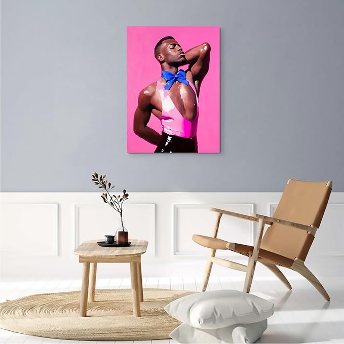 Masculine Gift Wall Art,Vintage Fashion Canvas Print,Elegant Home Gallery Decor,Stylish Display,16x24inch Framed Ready to Hang