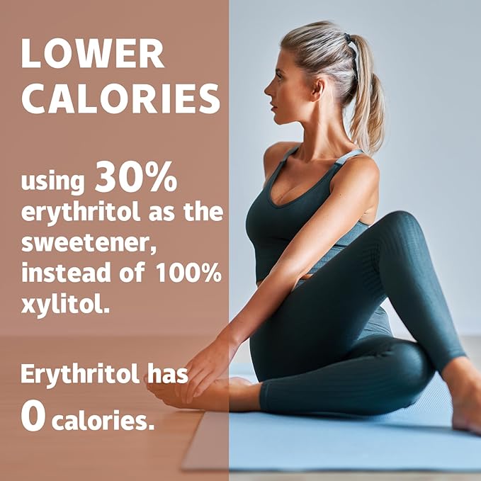 DC24 DAILY CARE Xylitol Erythritol Mints, No Aspartame Sugar Free Mints, Low-Calorie, Dry Mouth Mints Keto Cinnamon 30 Pieces (Pack of 4)