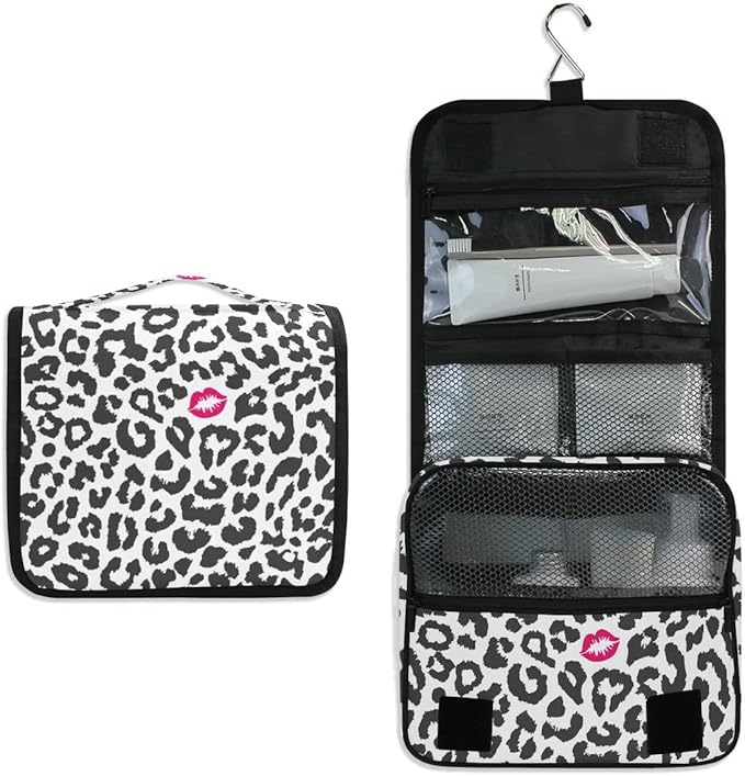 senya Hanging Travel Toiletry Bag Kit Makeup Case Cosmetics Organizer for Men Women