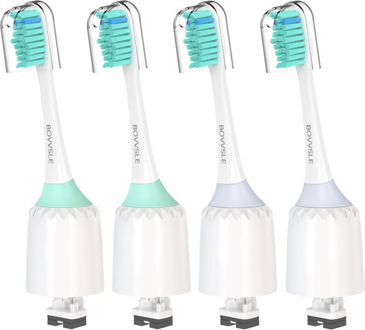 Replacement Toothbrush Heads for Philips Sonicare Replacement Heads E-Series, Essence, Xtreme, Elite, Electric Replacement Brush Head for Phillips Sonicare, for Philips Sonic Care Toothbrush,4 Pack.