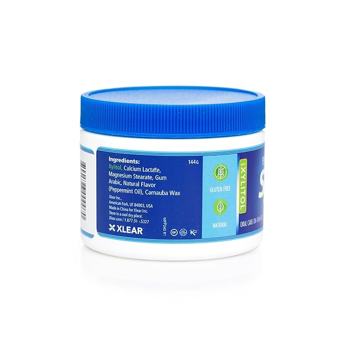 Spry Xylitol Peppermint Mints Sugar Free Candy - Promote Oral Health, Increase Saliva Production, Stop Bad Breath, Non-GMO, Gluten-Free, 240 Count (Pack of 2)