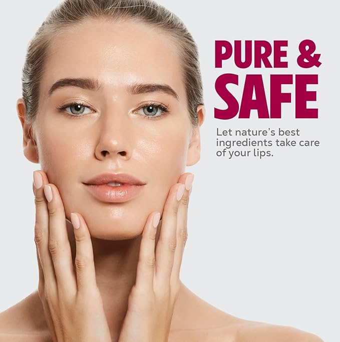 Lanolin Lip Balm 3 pack - Organic Lip Repair for Hot/Dry Weather - Natural nipple cream - Moisturizer for cracked lips - Hydrating lip care - Ultra pure jojoba oil - Chapstick Men & Women (1.05 oz)